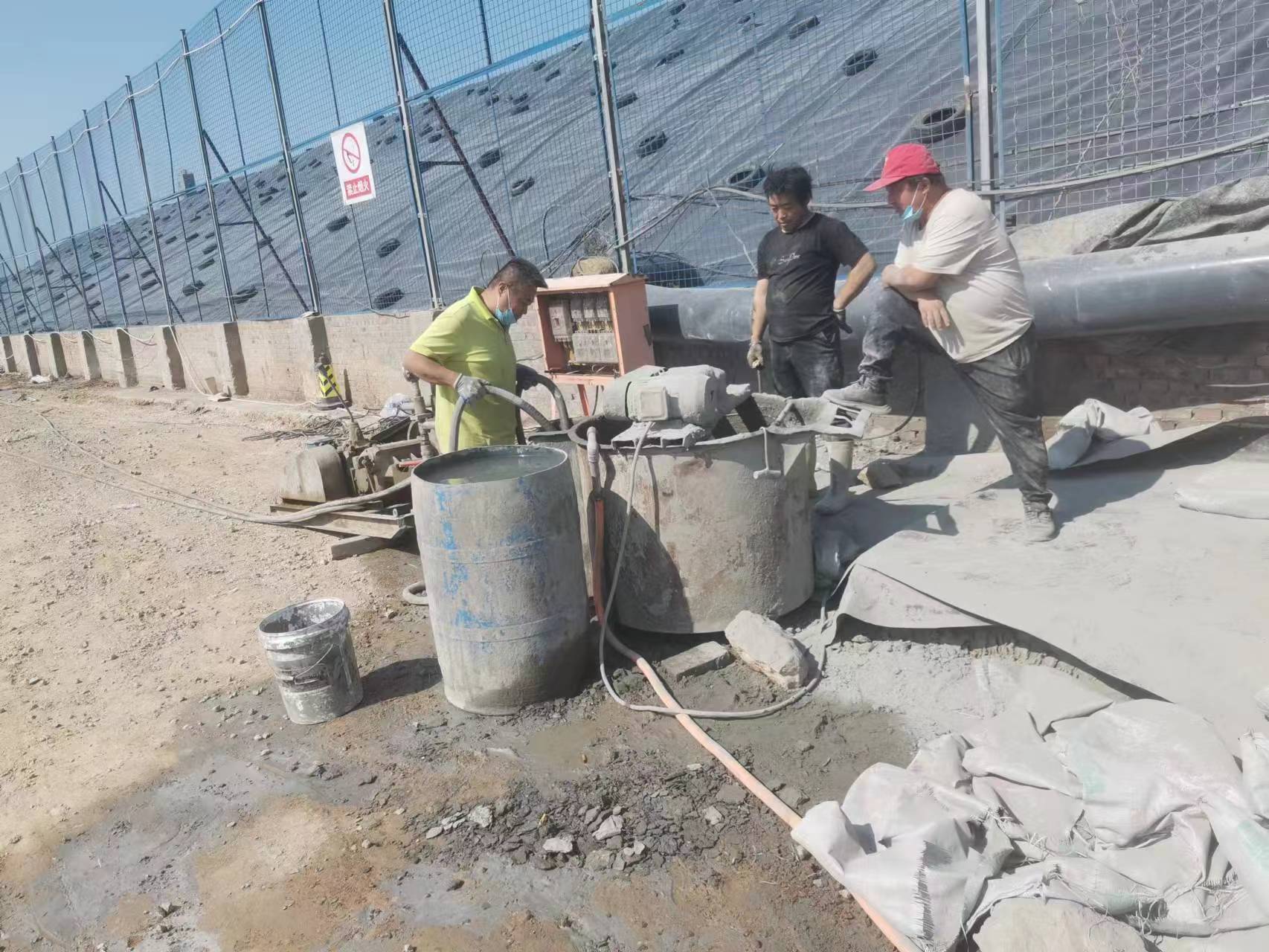 张金镇袖阀管注浆