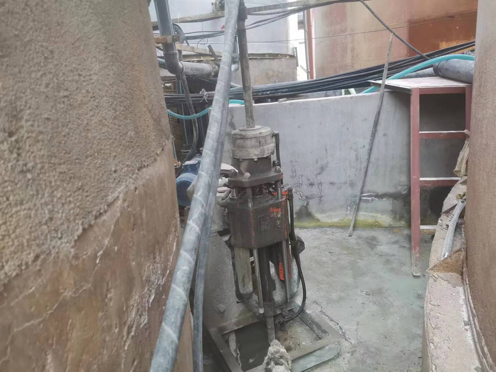 张金镇房屋下沉注浆