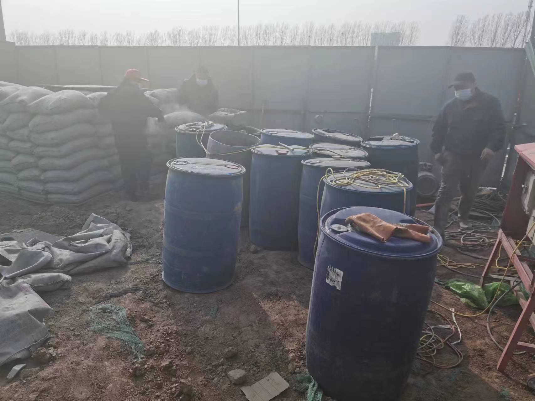 张金镇水泥注浆